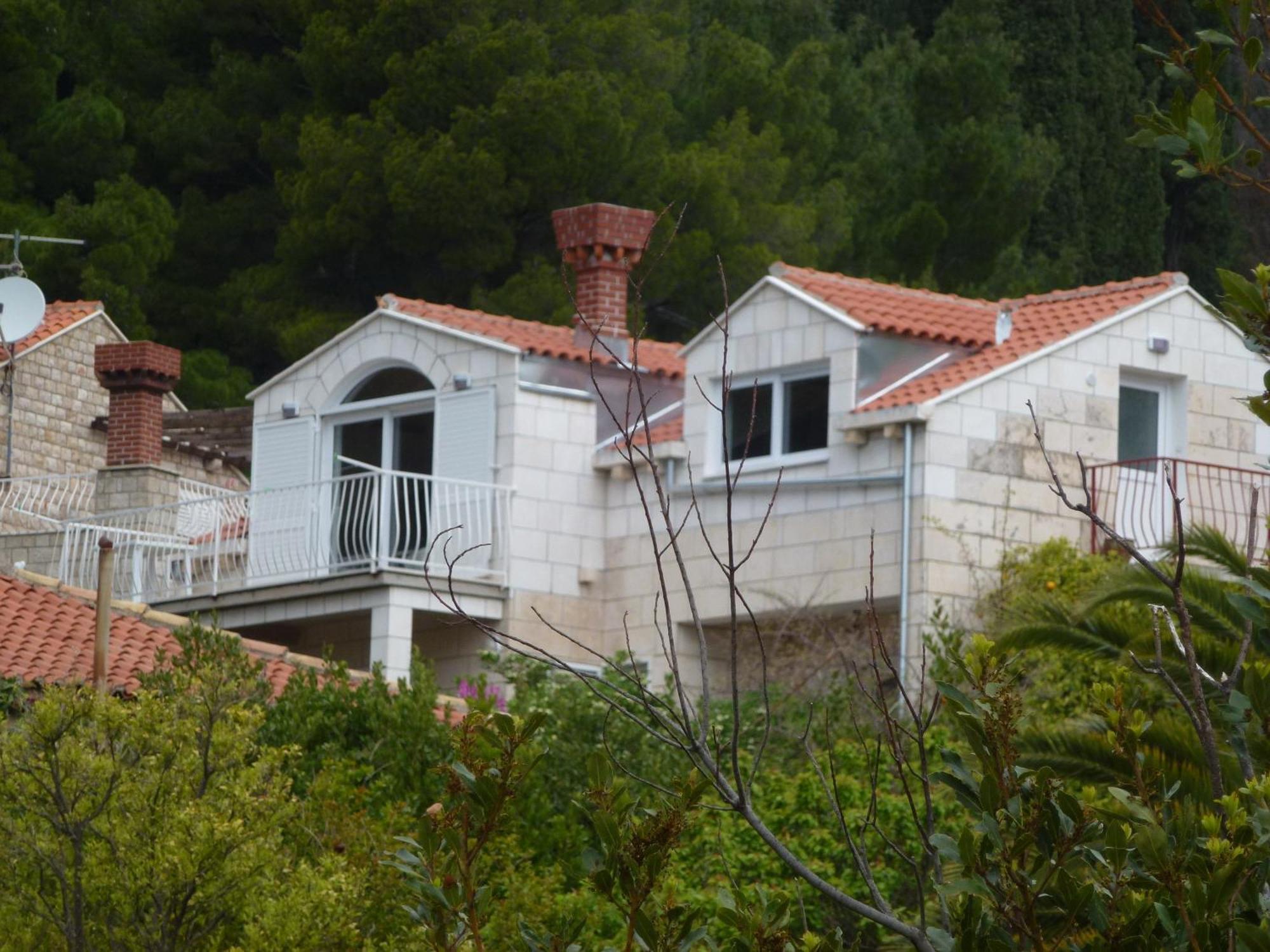 Villa Fede Mlini Esterno foto